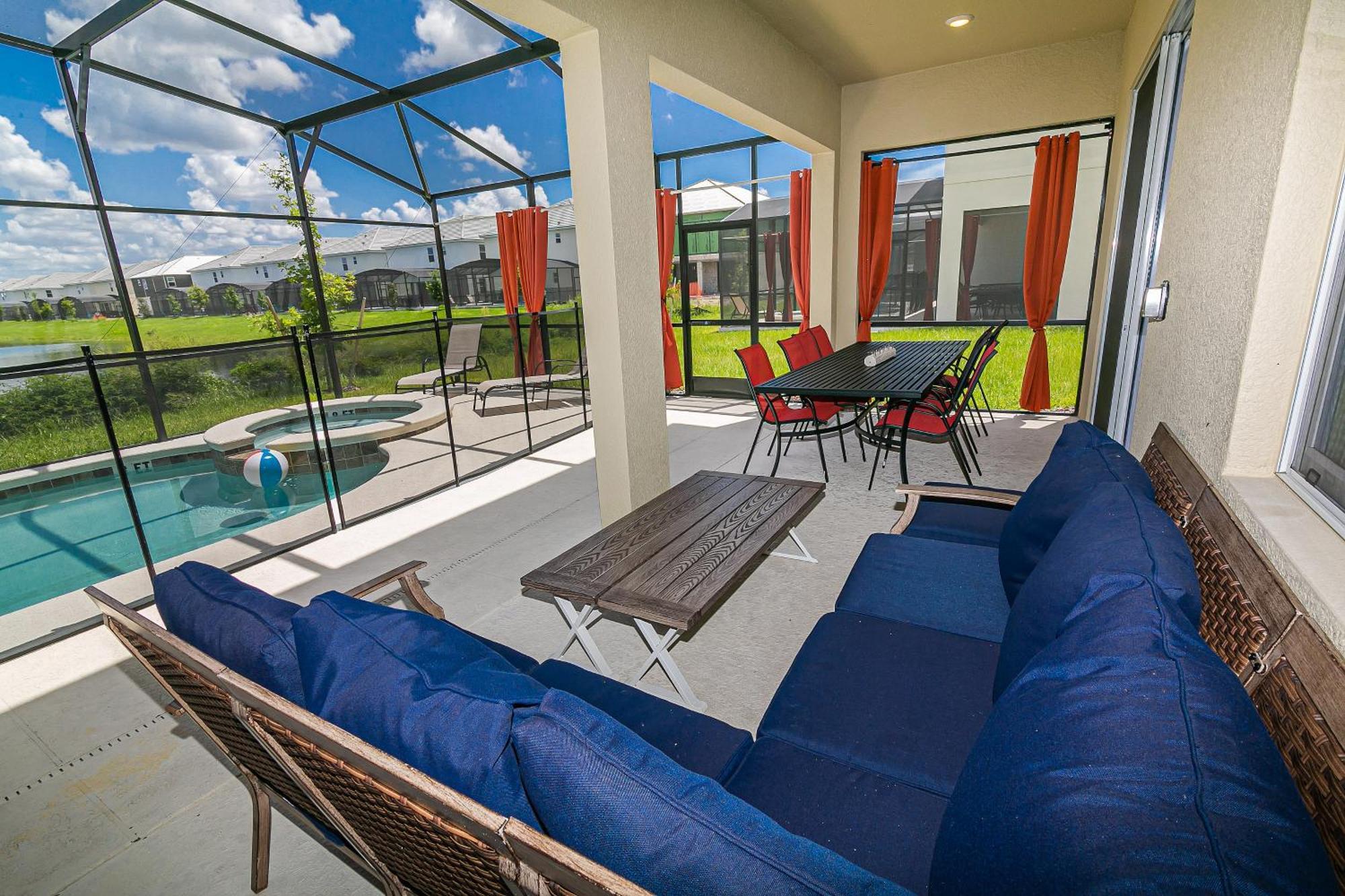 Luxury 12 Bedrooms Pool House 10 Min To Disney4630 Киссимми Экстерьер фото